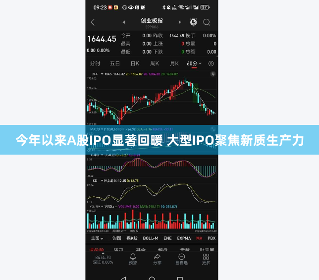 今年以来A股IPO显著回暖 大型IPO聚焦新质生产力